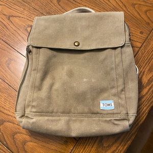 Toms canvas backpack